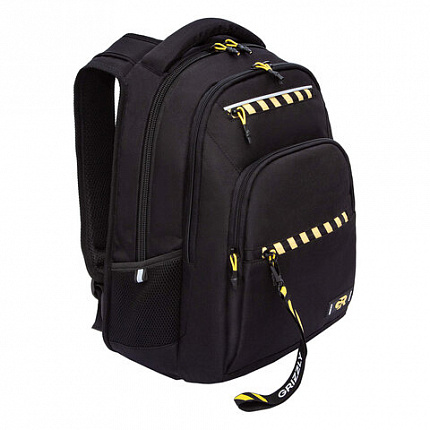 Рюкзак GRIZZLY школьный, анатомическая спинка, 2 отделения, для мальчиков, "STRIPES", 43х31х20 см, RU-531-4/1