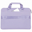 Сумка портфель HEIKKI ULTRA (ХЕЙКИ) с отделением для ноутбука 15,6", Lavender, лавандовая, 28х39х3 см, 272610
