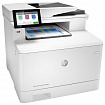 МФУ лазерное ЦВЕТНОЕ HP Color LJ Enterprise M480f "4 в 1", А4, 27 стр./мин., 55000 стр./мес, ДУПЛЕКС, ДАПД, сетевая карта, 3QA55A