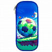 Пенал ЮНЛАНДИЯ, 1 отделение, карман, полиэстер/EVA, 22х10х5 см, "Football match", 273191