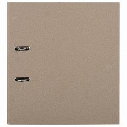 Папка-регистратор STAFF "Basic" картонная, без покрытия и уголка, 75 мм, 225943