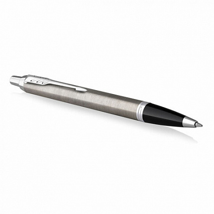 Набор PARKER "IM Stainless Steel CT": шариковая ручка синяя и перьевая ручка синяя, 2183058