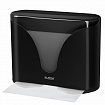 Диспенсер для полотенец EXTRA LAIMA PROFESSIONAL, (Система H2), Z-сложения, черный, ABS-пластик, 609473