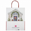 Пакет подарочный КОМПЛЕКТ 10 штук новогодний 26x13x32 см, "Новогодняя Сказка", ЗОЛОТАЯ СКАЗКА, 592131