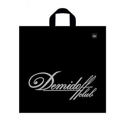 Пакет с петлевой ручкой ПВД, 46х46 см, "Демидофф лайт", 50 мкм, н00095186