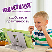 Подставка для книг и учебников большая ЮНЛАНДИЯ "Flower girl", регулируемый наклон, металлическая, 237578