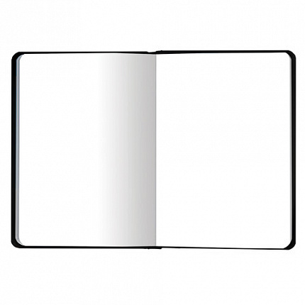 Блокнот с резинкой без линовки 96 л., А5 (145х203 мм), твердая обложка с фольгой, BRAUBERG, "Strawberry", 113735