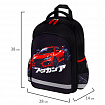 Рюкзак ПИФАГОР SCHOOL, 1 отделение, 3 кармана, "Street race", 38x28х14 см, 273169