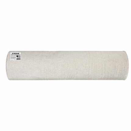 Полотно ХПП холстопрошивное ПЛОТНОЕ светлое 1,5х50 м, 190(±10) г/м2, шаг 2,5 мм, LAIMA Стандарт, 600841