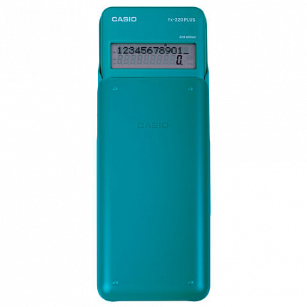 Калькулятор инженерный CASIO FX-220PLUS-2-S (155х78 мм), 181 функция, питание от батареи, сертифицирован для ЕГЭ, FX-220PLUS-2-S-