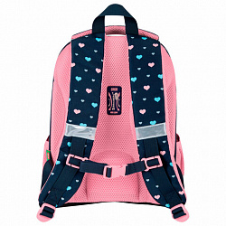 Ранец BRAUBERG KIDS START, 1 отделение, 2 кармана, "Четыре котика", 35х26х13 см, 273150