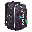 Ранец GRIZZLY анатомическая спинка, с бейджем, для мальчиков, "CUBES", 36х29х18 см, RAf-593-5/1