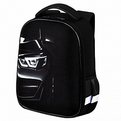 Ранец BRAUBERG KIDS START, 1 отделение, 2 кармана, Dark car, 35х26х13 см, 273151