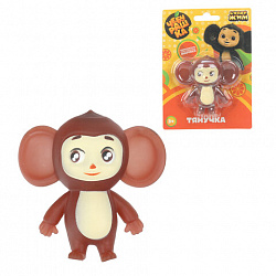 Игрушка-антистресс, тянучка "ЧЕБУРАШКА", наполнение шарики, блистер, СУПЕРЖИМ