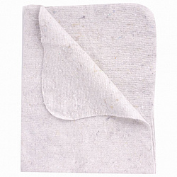 Тряпка для мытья пола 80х100 см, плотность 190 г/м2, светлое ХПП, 100% хлопок, "Стандарт" LAIMA, 600837