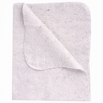 Тряпка для мытья пола 80х100 см, плотность 190 г/м2, светлое ХПП, 100% хлопок, "Стандарт" LAIMA, 600837