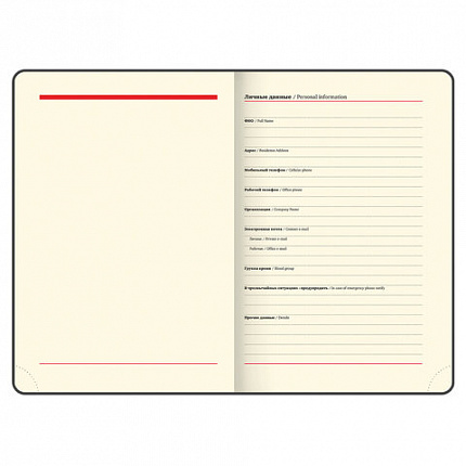 Ежедневник недатированный А5 138х213 мм BRAUBERG "Iguana" под кожу, 160 л., черный, 125089