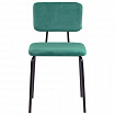 Стулья BRABIX "Dream CF-090", КОМПЛЕКТ 4 шт., черный каркас, ткань зеленая, 533253