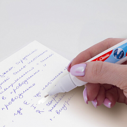 Ручка-корректор 10 мл ВЫГОДНАЯ УПАКОВКА, КОМПЛЕКТ 2 штуки BRAUBERG Classic, 271920