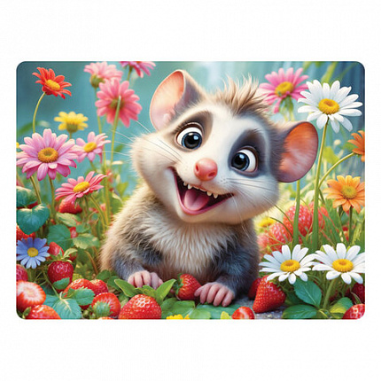 Пазл картонный 54 элемента "ОЧАРОВАТЕЛЬНЫЕ МОРДАШКИ", АССОРТИ, 40 видов, 175х130 мм, HATBER