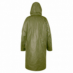 Дождевик плащ на кнопках, EVA, многоразовый прочный, чехол в комплекте, универсальный размер, зеленый, SHAMAANI (ШАМААНИ), 610933