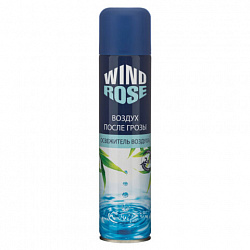 Освежитель воздуха аэрозольный 300 мл, WIND ROSE "Воздух после грозы", СИБИАР, 5-02.10.007.06