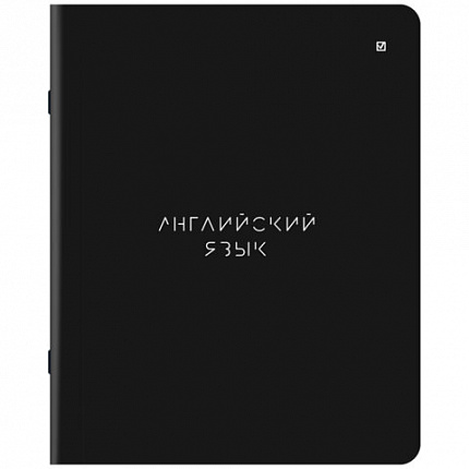 Тетради предметные, КОМПЛЕКТ 12 ПРЕДМЕТОВ, MINIMAL, 48л, матовая ламинация, BRAUBERG, 404831