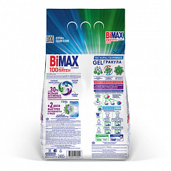 Стиральный порошок-автомат GEL гранула 2,4 кг, BIMAX "100 пятен", 2503-1АХ