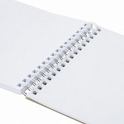 Скетчбук, белая бумага 100 г/м2, 140х201 мм, 60 л., гребень, жёсткая подложка, BRAUBERG ART DEBUT, "Котик!", 115062