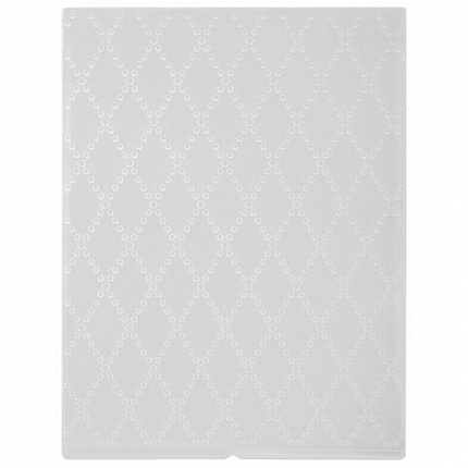 Клише для тиснения 3D "Ромбы" для Машинки для тиснения ОС-5, 108х146 мм, ОСТРОВ СОКРОВИЩ, 663801, 862-024