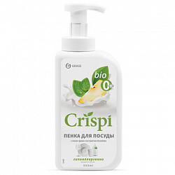 Средство для мытья посуды, овощей, фруктов эко-пенка 550 мл, CRISPI by GRASS "Груша и базилик", 14254, 125455