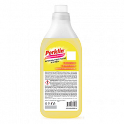 Средство для мытья пола и стен, СУПЕРКОНЦЕНТРАТ 1 л, PERKLIN (ПЕРКЛИН), "Лимонная свежесть", ручное / робот-пылесос, 702405