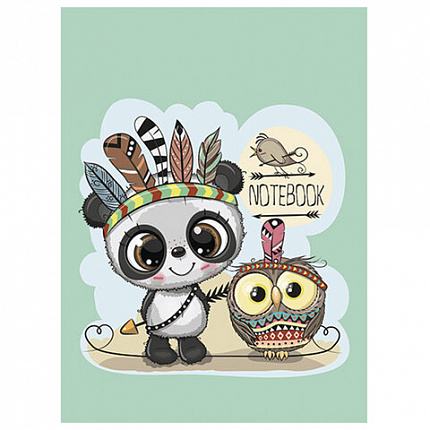 Блокнот МАЛЫЙ ФОРМАТ (75x105 мм), А7, 40 л., гребень, фольга, TWIN лак, клетка, "МИКС 4" (6 видов), 099111