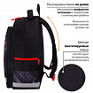 Рюкзак ПИФАГОР SCHOOL, 1 отделение, 3 кармана, "Street race", 38x28х14 см, 273169