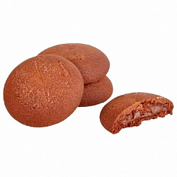 Печенье песочное GRISBI "Cioccolato" с шоколадным кремом 135 г, ИТАЛИЯ, 21201