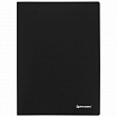 Папка 20 вкладышей BRAUBERG "Office", черная, 0,5 мм, 271324