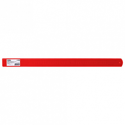 Линейка металлическая 50 см СУПЕРПРОЧНАЯ, ПВХ-чехол, ГРАНДМАСТЕР, 210814