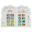 Раскраска с вырубкой и наклейками, АССОРТИ, А5, 145х210 мм, 16 стр., 16 наклеек, УМКА