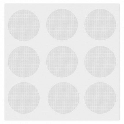 Клеевые кружки двусторонние, диаметр 22 мм, акриловая основа, 36 шт., BRAUBERG, 608776