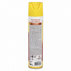 Полироль для мебели с воском и антистатиком 3 в 1, аэрозоль, 300 мл, LAIMA (Аналог PRONTO/ПРОНТО), ТУРЦИЯ, 608503