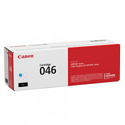 Картридж лазерный CANON (046C) i-SENSYS LBP653Cdw / 654Cx / MF732Cdw / 734Cdw, голубой, ресурс 2300 страниц, оригинальный, 1249C002