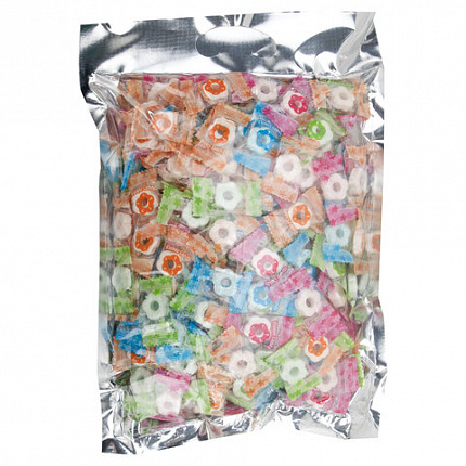 Карамель освежающая FLOWER CANDY, микс вкусов, БЕЗ САХАРА, 500 г