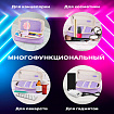 Пенал-трансформер BRAUBERG, полиэстер, 22х10х3 см, "Digital lavender", 271562