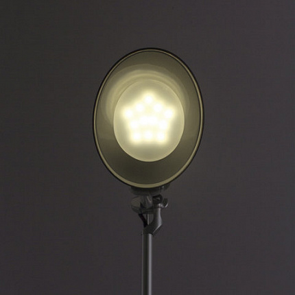 Настольная лампа / светильник SONNEN PH-104, на подставке, LED, 8 Вт, металлический корпус, серый, 236691