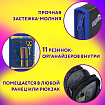 Папка для труда на молнии ЮНЛАНДИЯ А4, 1 отделение, откидная планка, органайзер, "Берегись!", 272224
