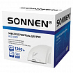 Сушилка для рук SONNEN HSD-A905, 1200 Вт, 30 м/с, IPX1, пластик, белая, 701868