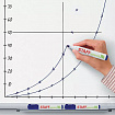 Маркер стираемый для белой доски СИНИЙ, STAFF "Manager" WBM-491, 5 мм, с клипом, 151492