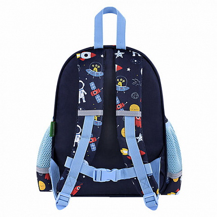 Рюкзак BRAUBERG KIDS PLAY детский, 1 отделение, 3 кармана, "In space", 29х23х12 см, 272051