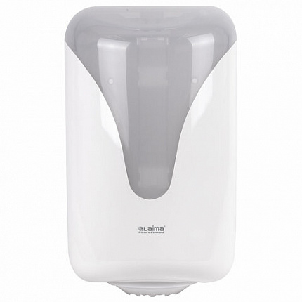 Диспенсер для полотенец с центральной вытяжкой EXTRA LAIMA PROFESSIONAL, (M1/M2), белый, ABS, 607766, 303210