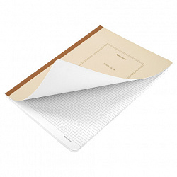 Тетрадь А4 96 л. BRAUBERG, на сшивке с корешком, клетка, обложка картон, "Classic", 405283